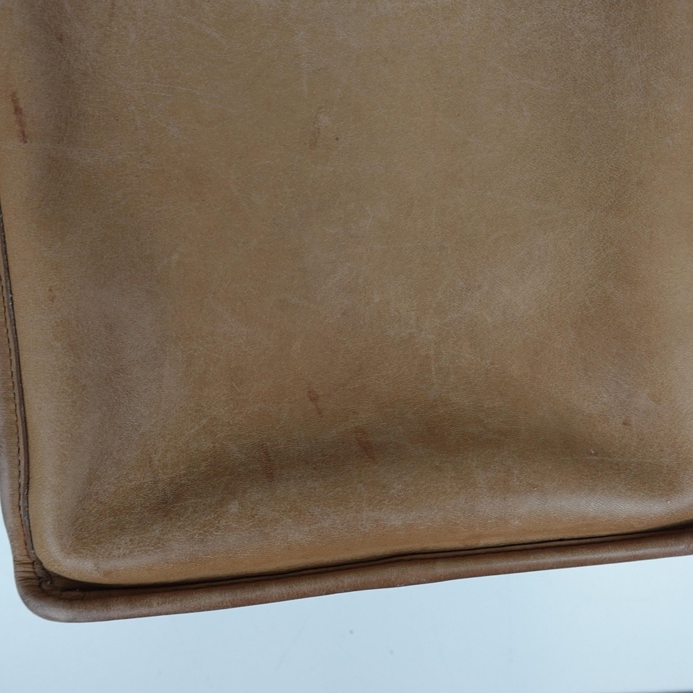 Vintage 1980s Coach Crossbody Shoulder Bag Womens Small Brown Leather USA - Picture 8 of 14